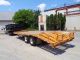 2006 Hudson Htd180 Tag Along 10 Ton Equipment Flat Bed Trailer - 25 Ft Long Trailers photo 1
