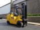 1999 Cat Caterpillar Gc55k 12000lb Cushion Forklift Lpg Lift Truck Hi Lo 92/132 Forklifts photo 1