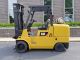 1999 Cat Caterpillar Gc55k 12000lb Cushion Forklift Lpg Lift Truck Hi Lo 92/132 Forklifts photo 3