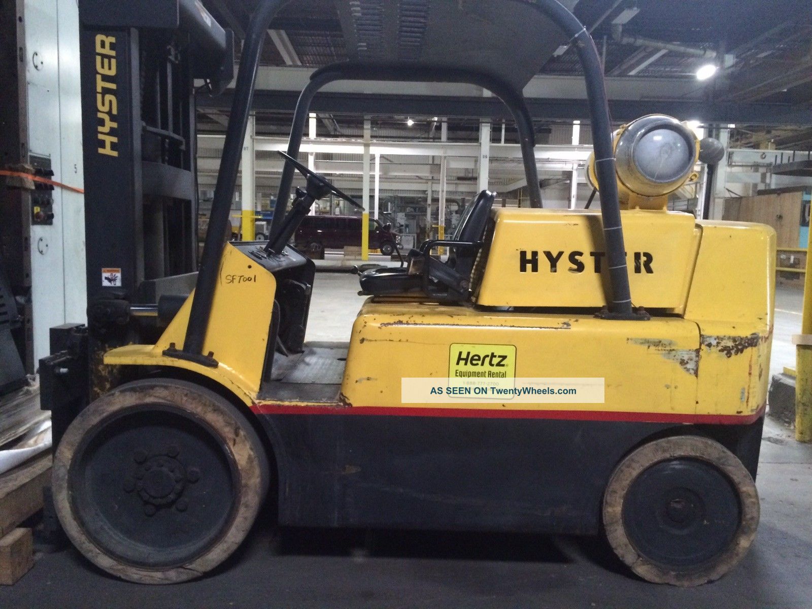 Hyster Forklift 15000lbs. Propane/natural Gas