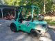 ' 97 Mitsubishi Fg - 35 8000 Lb Cap 3 - Stage Forklift W/ Pneumatic Tires: Forklifts photo 2
