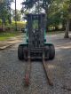 ' 97 Mitsubishi Fg - 35 8000 Lb Cap 3 - Stage Forklift W/ Pneumatic Tires: Forklifts photo 4