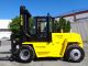2001 Hyster H280xl 28,  000 Lbs Forklift - Diesel - Side Shift - Cab - Tires photo