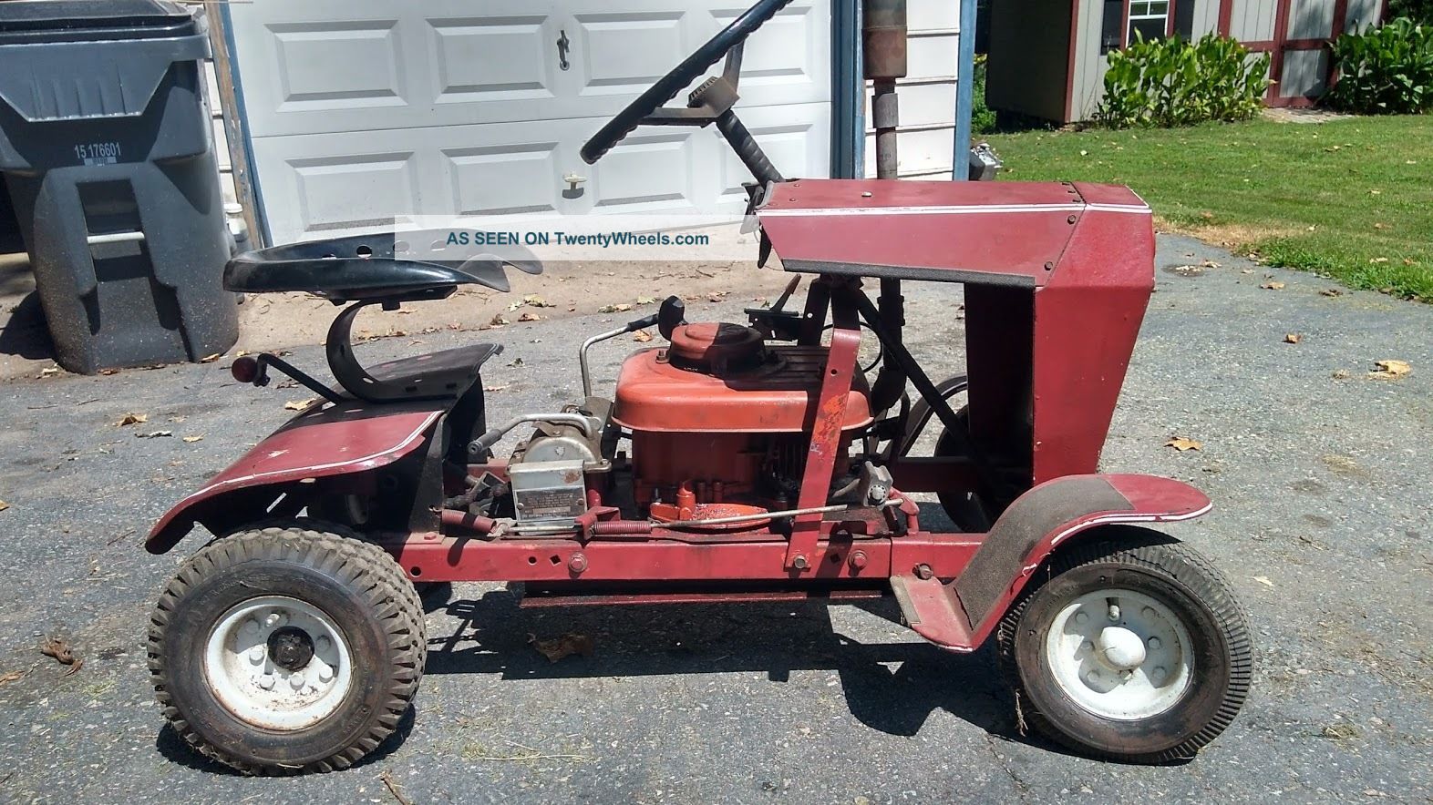 Antique Continental Garden Tractor Antique & Vintage Farm Equip photo